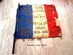 zx- Zouaves 3e- Drapeau